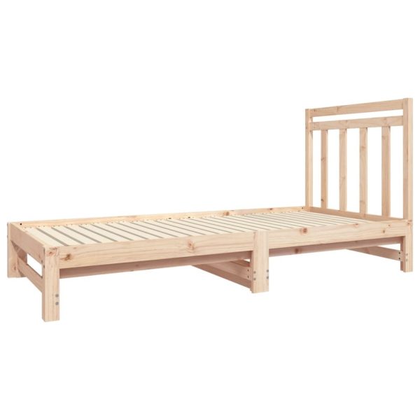 Sharonville Day Bed 2x(92×187) cm Solid Wood Pine