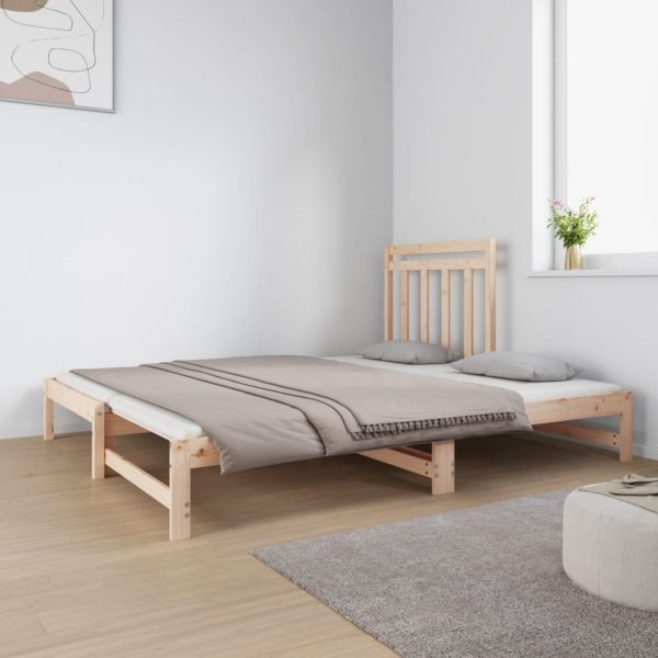 Sharonville Day Bed 2x(92×187) cm Solid Wood Pine