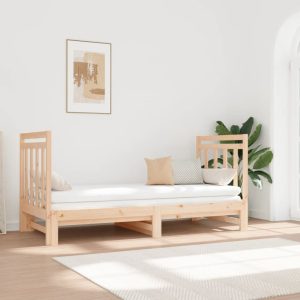Oakengates Day Bed 2x(92x187) cm Solid Wood Pine