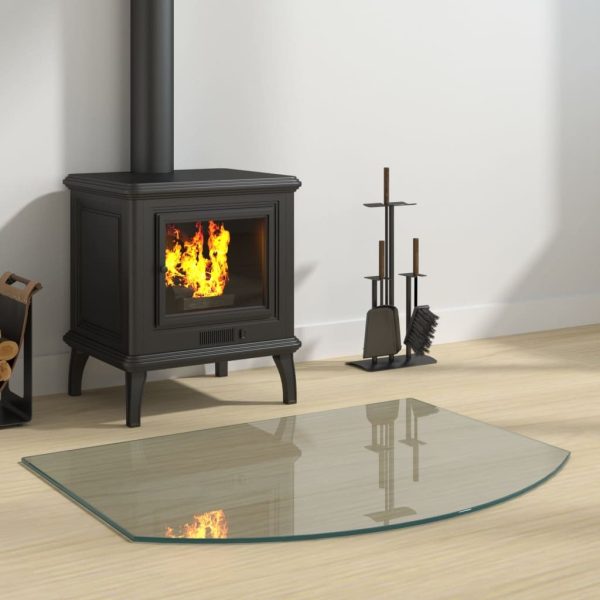 Fireplace Glass Plate 80×60 cm