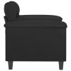 Wentzville Sofa Chair Black 60 cm Faux Leather