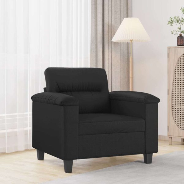 Wentzville Sofa Chair Black 60 cm Faux Leather