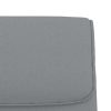 Bench Light Grey 100x64x80 cm Fabric
