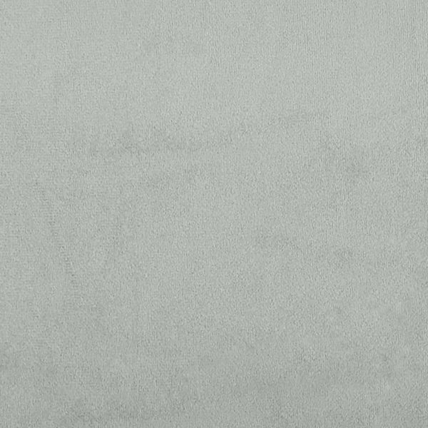 Bench Light Grey 108x79x79 cm Velvet