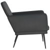 Armchair Black 61x78x80 cm Faux Leather