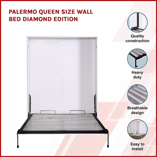 Allentown Queen Size Wall Bed Diamond Edition