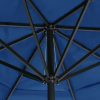 Outdoor Parasol with Aluminium Pole 500 cm Azure Blue