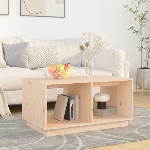 Coffee Table 80x50x40 cm Solid Wood Pine