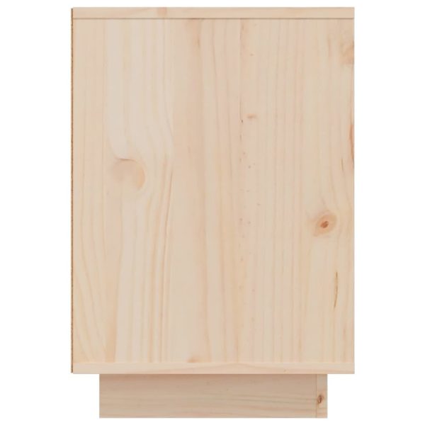Bedside Cabinets 2 pcs 50x34x50 cm Solid Wood Pine