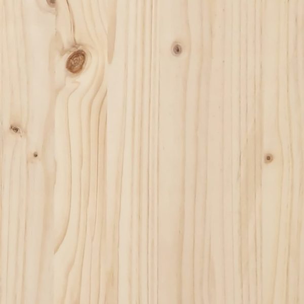 Coffee Table 80x55x40.5 cm Solid Wood Pine