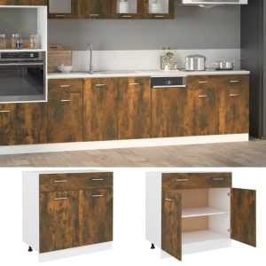 Drawer Bottom Cabinet 80x46x81.5 cm Engineered Wood