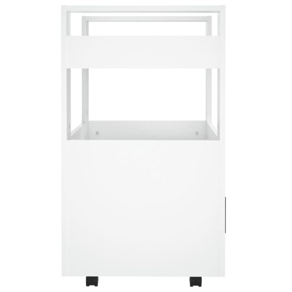 Kitchen Trolley White 60x45x80 cm Engineered Wood