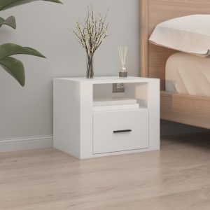 Amersham Wall-mounted Bedside Cabinet 50x36x40 cm