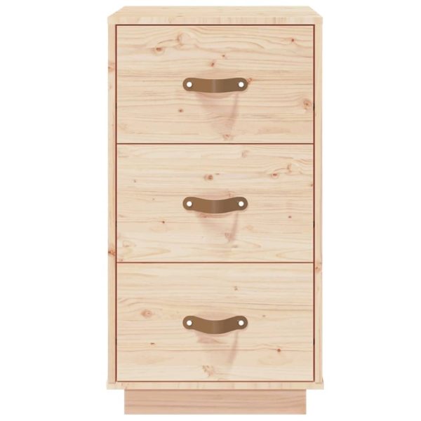 Ponteland Bedside Cabinets 2 pcs 40x40x75 cm Solid Wood Pine