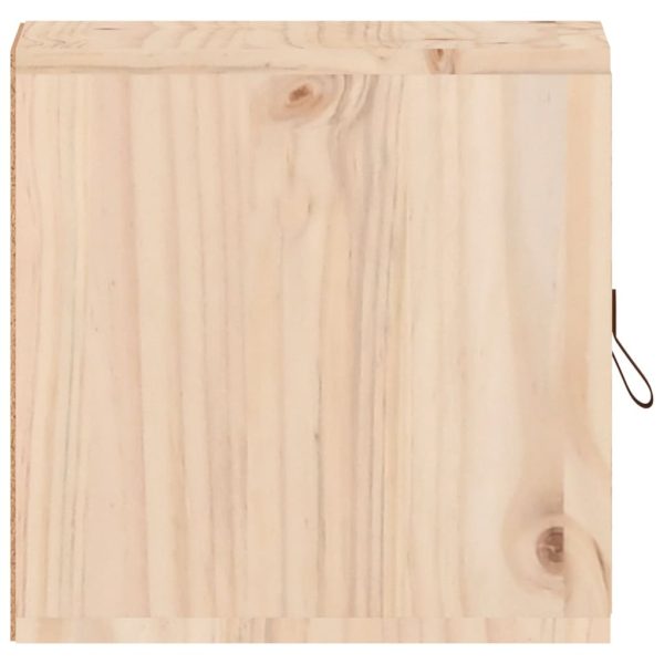 Waipahu Wall Cabinets 2 pcs 31.5x30x30 cm Solid Wood Pine