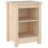 Buren Bedside Cabinets 2 pcs 40x35x55 cm Solid Wood Pine