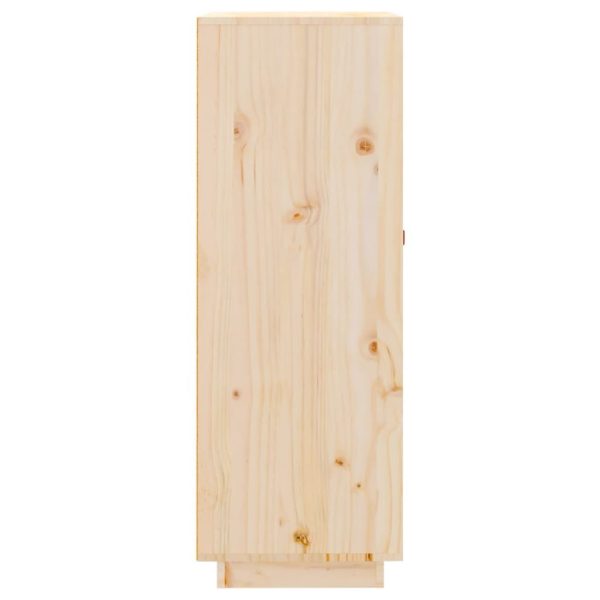 Wine Cabinet 45x34x100 cm Solid Wood Pine