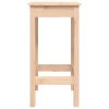Bar Chairs 2 pcs 40x40x78 cm Solid Wood Pine