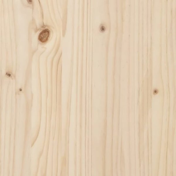 Log Holder 47×39.5×48 cm Solid Wood Pine
