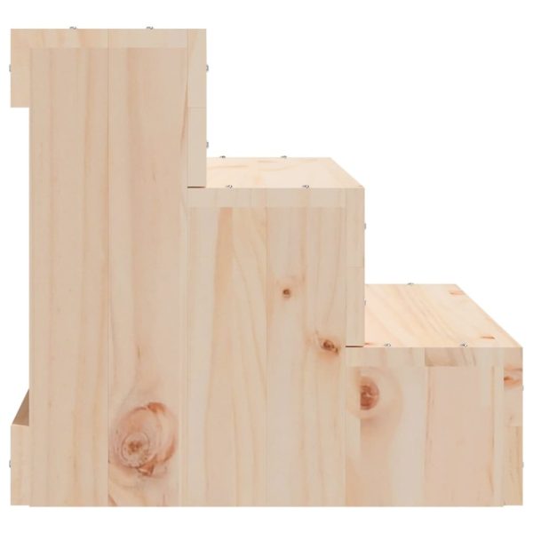 Pet Stair 40×37.5×35 cm Solid Wood Pine