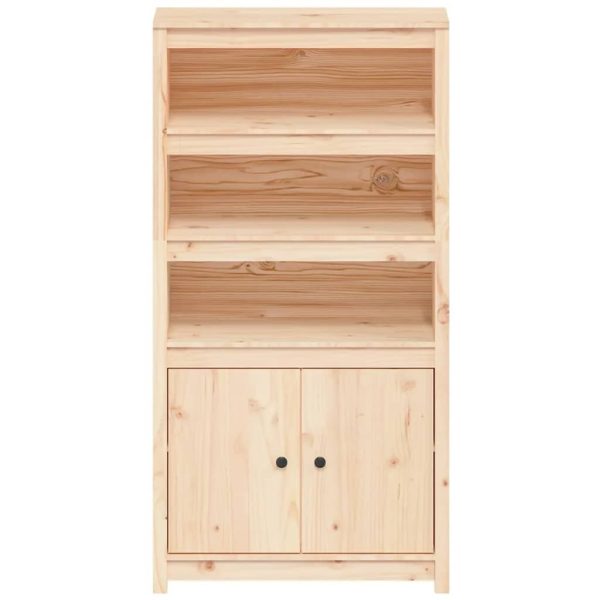 Highboard 80x35x154 cm Solid Wood Pine