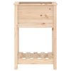 Planter with Shelf 54×34.5×81 cm Solid Wood Pine