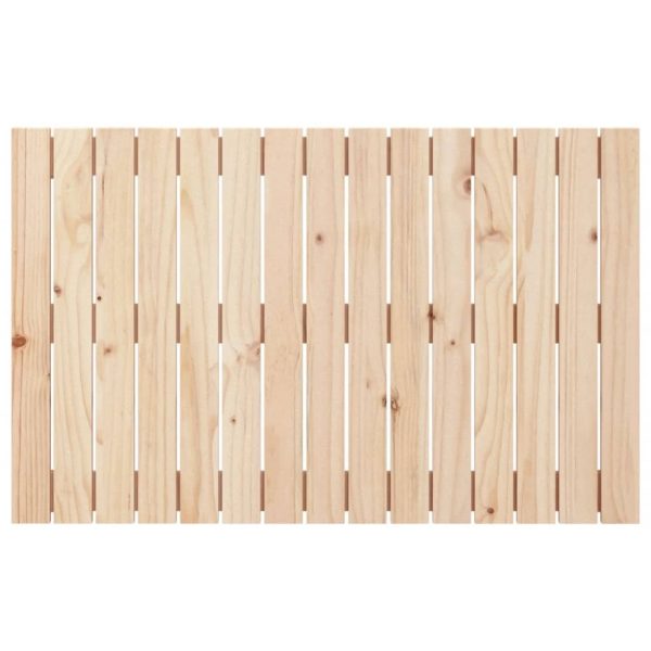 Wall Headboard 95.5x3x60 cm Solid Wood Pine