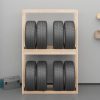 Tire Rack 120x40x180 cm Solid Wood Pine