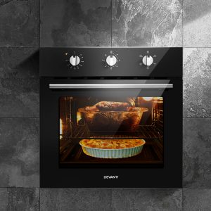 Electric Built In Wall Oven 60cm Convection Grill Ovens Stainless Steel