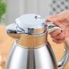 1.8L Stainless Steel Kettle Insulated Vacuum Flask Water Coffee Jug Thermal