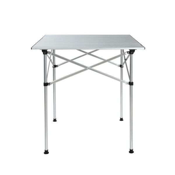 Camping Table Roll Up Aluminum Portable Desk Picnic 70CM