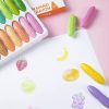 Peanut Kids Washable Crayons, Non-Toxic 12 Pastel Colors