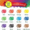 Erasable Colored Pencils with Erasers 12pcs