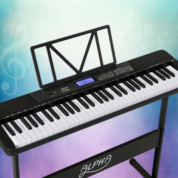 61 Keys Electronic Keyboard Digital Piano Touch Sensitive Beginner Gift