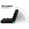 Lounge Sofa Floor Recliner Futon Chaise Folding Couch Black