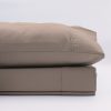 Renee Taylor 1500 Thread Count Pure Soft Cotton Blend Flat & Fitted Sheet Set Ivory King