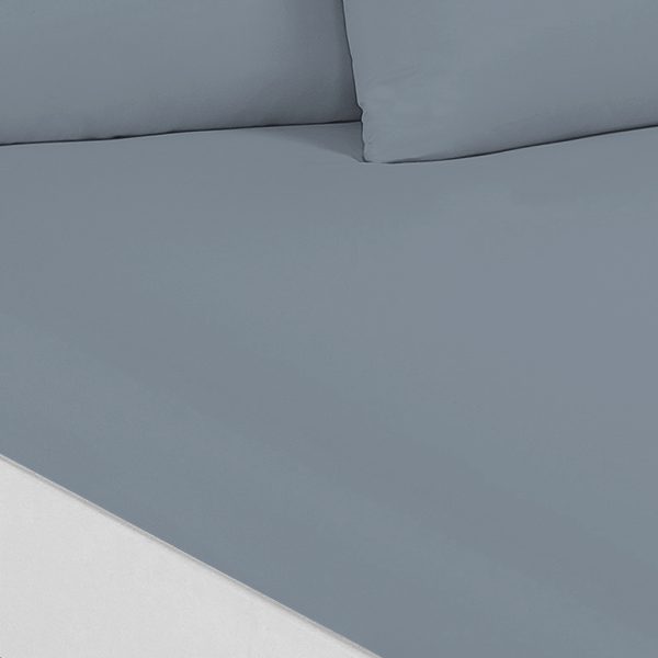 Royal Comfort 1500 Thread Count Cotton Rich Sheet Set 3 Piece Ultra Soft Bedding – Double – Dusk Grey