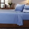 Royal Comfort 250TC Organic 100% Cotton Sheet Set 4 Piece Luxury Hotel Style – Double – Blush