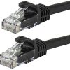 ASTROTEK CAT6 Cable 0.25m/25cm – Black Color Premium RJ45 Ethernet Network LAN UTP Patch Cord 26AWG