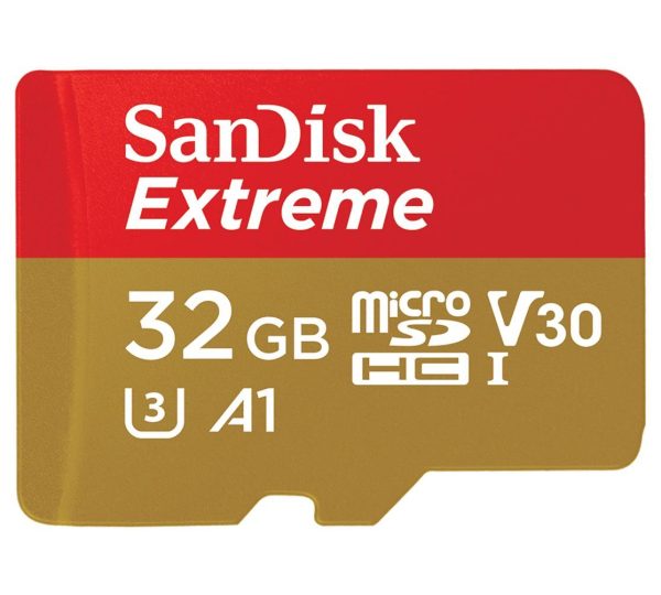 SANDISK 256GB Extreme microSD SDHC SQXAF V30 U3 C10 A1 UHS-1 160MB/s R 90MB/s W 4×6 SD Adaptor Android Smartphone Action Camera Drones