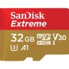 SANDISK 64GB Extreme microSD SDHC SQXAF V30 U3 C10 A1 UHS-1 160MB/s R 60MB/s W 4×6 SD Adaptor Android Smartphone Action Camera Drones