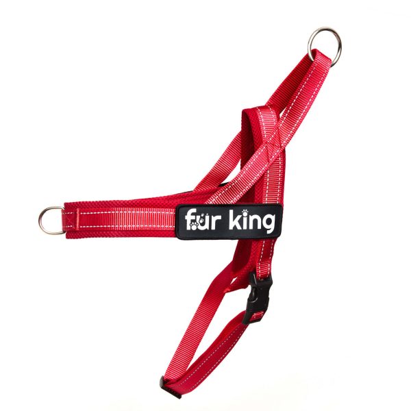 Fur King Signature Quick Fit Harness Large Black