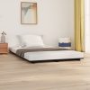 Bed Frame White 92×187 cm Single Solid Wood Pine