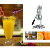 Stainless Steel Manual Juicer Hand Press Juice Extractor Squeezer Orange Citrus