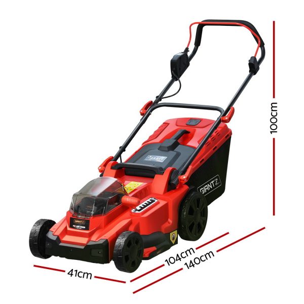 Lawn Mower Cordless Electric Lawnmower Lithium 40V Battery Powered