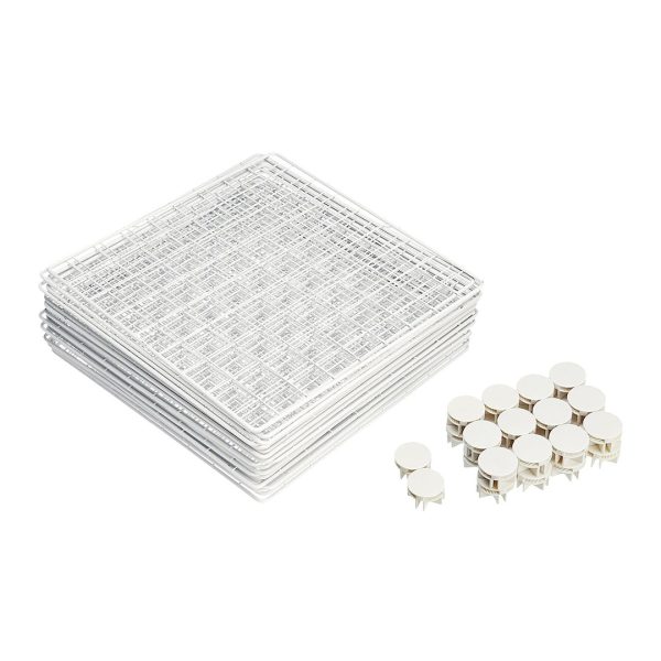 White Portable 9-Cube 3 Column Storage Organiser Foldable DIY Modular Grid Space Saving Shelf 149cm