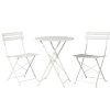 Outdoor Setting Bistro Set Table and Chairs Folding Patio Furniture