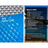 Pool Cover Roller 500 Micron Solar Blanket Bubble Heat Swimming 10mx4m