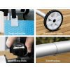 Solar Swimming Pool Cover Pools Roller Wheel Blanket 500 Micron 6.5X3M