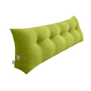 100cm Triangular Wedge Bed Pillow Headboard Backrest Bedside Tatami Cushion Home Decor